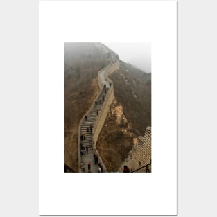 The Great Wall Of China At Badaling - 8 © Posters and Art